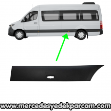 Mercedes Sprinter Sol Gövde Kaplaması Plastiği 2019-2026 | Arka Teker Önü